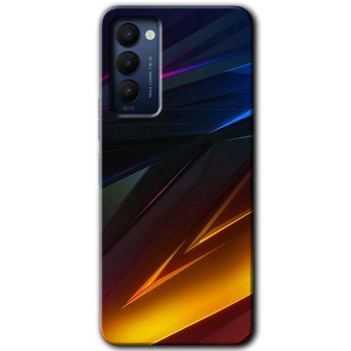 Tecno Camon 18T HD Baskılı Kılıf + 9D Tam Ekran Koruyucu - Stranger Lines