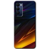 Tecno Camon 18T HD Baskılı Kılıf + 9D Tam Ekran Koruyucu - Stranger Lines