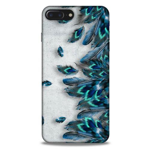 Apple Iphone 8 Plus Kılıf Desenli Özel Seri Tüyler (41) Tank Kılıf