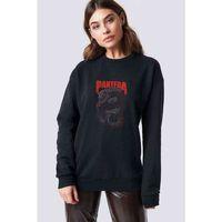 Pantera Snake Band Metal Rock Müzik Baskılı Siyah Kadın Sweashirt