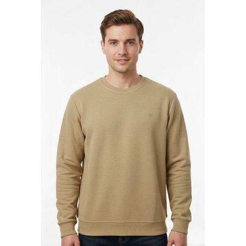 Erkek Büyük Beden Sıfır Yaka Selanik Sweatshirt BGL-ST04927
