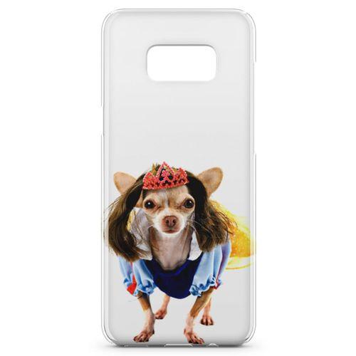 Samsung Galaxy S8 Plus Kılıf Chihuahua Arka Kapak Koruma Desenli Full Koruyucu