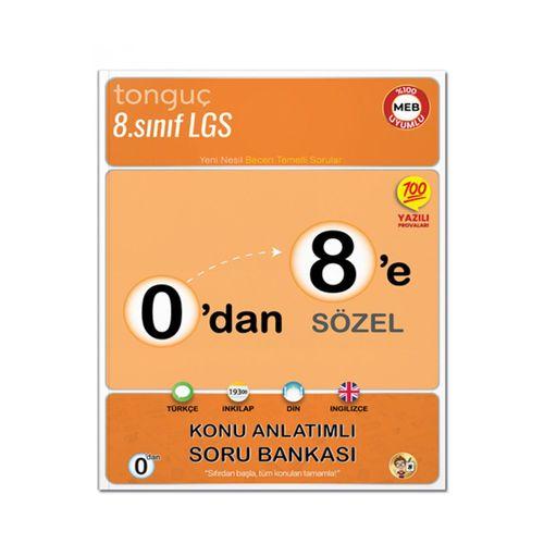 0'dan 8'e Sözel Konu Anlatımlı Soru Bankası
