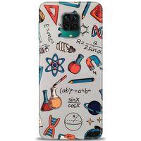 Xiaomi Redmi Note 9 Pro Kılıf HD Baskılı Kılıf - Formüller + Tam Ekran Koruyucu