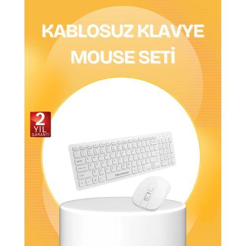 Kablosuz Klavye Mouse Takımı - Ergonomik, Sessiz Ve Enerji Tasarruflu