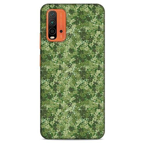 Lopard Xiaomi Redmi 9T Uyumlu Kılıf Kamuflaj (58) Baskılı Kılıf