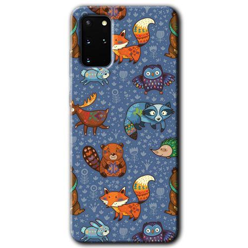 Galaxy S20 Plus Kılıf HD Desen Baskılı Arka Kapak - Animals Funny