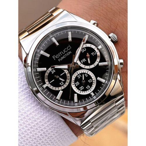 Ferrucci 2 Yıl Garantili Çelik Kordon İç Kadran Özellikleri Aktif 3 Atm Erkek Kol Saati EF.03517.1