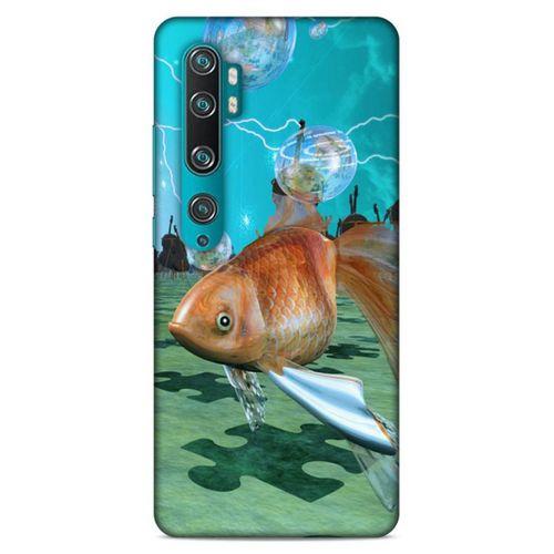 Lopard Xiaomi Mi Note 10 Pro Uyumlu Kılıf Manipülasyon ☻ (29) Arka Koruma Kılıfı Baskılı
