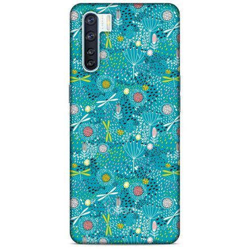 Oppo A91 Kılıf Kelebek Etkisi (44) Tough Armor Kılıf Karışık Renkli