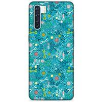 Oppo A91 Kılıf Kelebek Etkisi (44) Tough Armor Kılıf Karışık Renkli