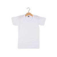 Erkek Çocuk Kısa Kollu Bisiklet Yaka Pamuk Fanila Atlet Berrak-1502