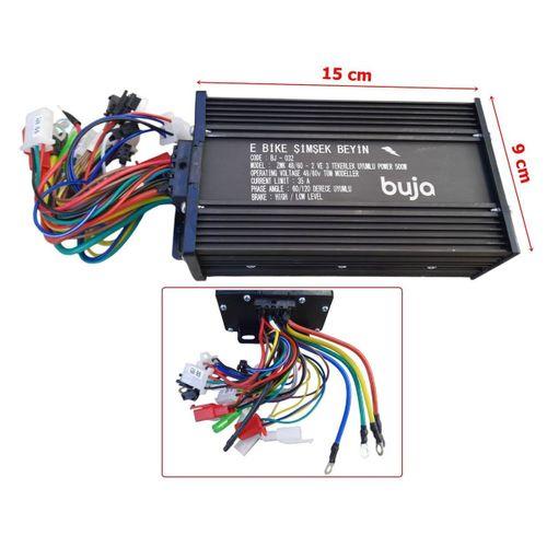 SEVGENT E-Bis Hız Kontrol Cdi Akıllı Beyin 48-60V 500W Zwk Kara Şimşek