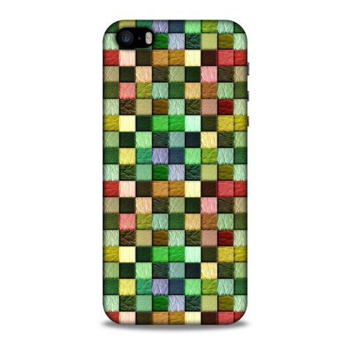 Apple Iphone 5 Kılıf Patchwork (50) Shockproof Kılıf Karışık Renkli