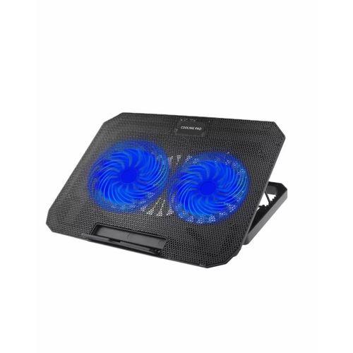 Laptop Soğutucu Stand Çift Fanlı 17 İnç Uyumlu Ayarlanabilir Notebook Altlığı