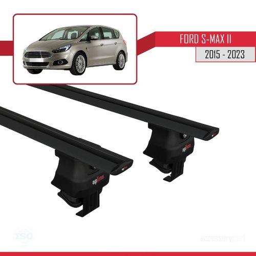 Ford S-Max II 2015-2023 Arası ile uyumlu ACE-4 Ara Atkı Tavan Barı SİYAH