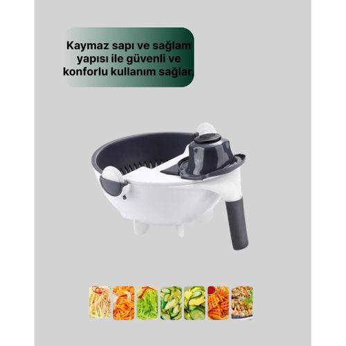 Çok Fonksiyonlu Dilimleyici Ve Süzgeçli Mutfak Atı