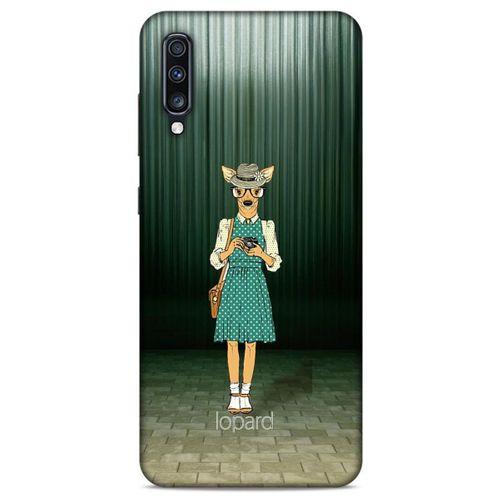 Samsung Galaxy A70s Kılıf FunnyMaX (26) Tpu Silikon Kılıf Yeşil
