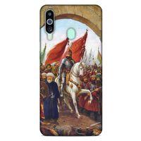 Samsung Galaxy M40 Uyumlu Kılıf Ottoman (40) Fit Silikon Kılıf İstanbul'un Fethi