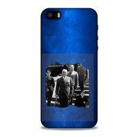 Apple Iphone 5S Kılıf Atatürk (11) Tam Koruma Gece Mavisi
