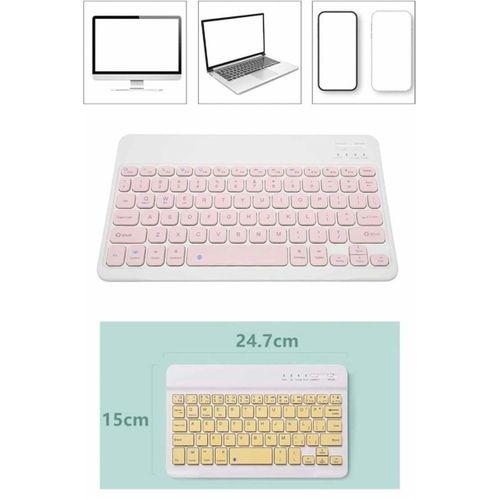 Kablosuz Bluetooth Bağlantılı Taşınabilir Q Klavye Tüm Cihazlara Uyumlu