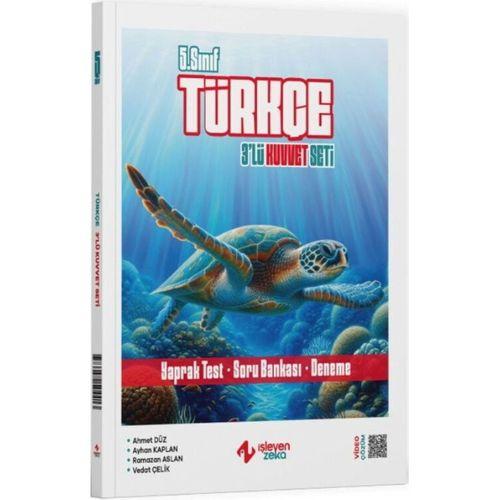 5. Sınıf Türkçe 3 lü Kuvvet Serisi Seti İşleyen Zeka