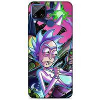 Realme C15 Uyumlu Kılıf Rick And Morty (20) Koruyucu Kılıf MC Haps