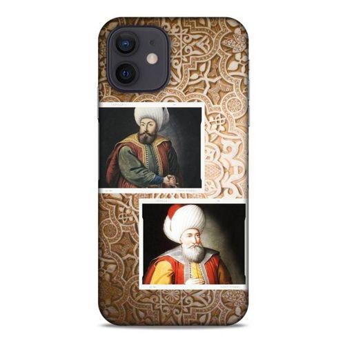 Apple iPhone 12 Uyumlu Kılıf Ottoman (22) Tam Koruma Kılıfı Osman - Orhan Gazi