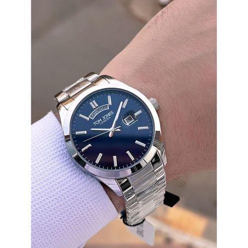 Tom Jones Bileklik Hediyeli Çelik Kordon 3 Atm Suya Dayanıklı 2 Yıl Garantili Erkek Kol Saati 10072.3