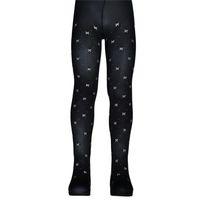 Kız Çocuk Mus Çorap Sim Baskılı Fiyonk Desenli Mokro 50 Den Dore - FLR793