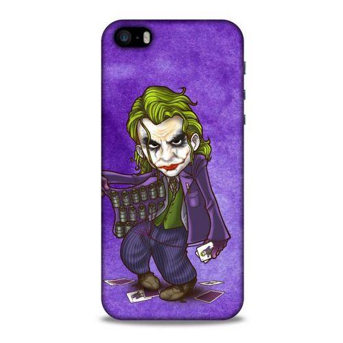 Apple Iphone 5 Uyumlu Kılıf Joker (4) Koruma Kılıfı Mor