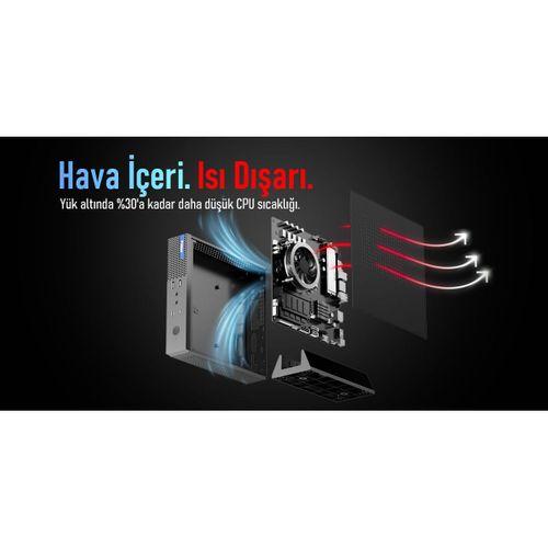 PRITTEC OX1 Q7-TH610L MINI PC I5-12400 / 8GB / 512 Nvme M2 / Free Dos