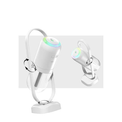 Lenyes LHU04 Kum Saati Tipi 360 Derece Dönebilen RGB Atmosfer Işıklı Sessiz Hava Nemlendirici