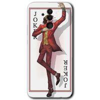 Huawei Mate 20 Lite Kılıf Baskılı Kapak - Joker İskambil + 5D Tam Kaplayan Cam