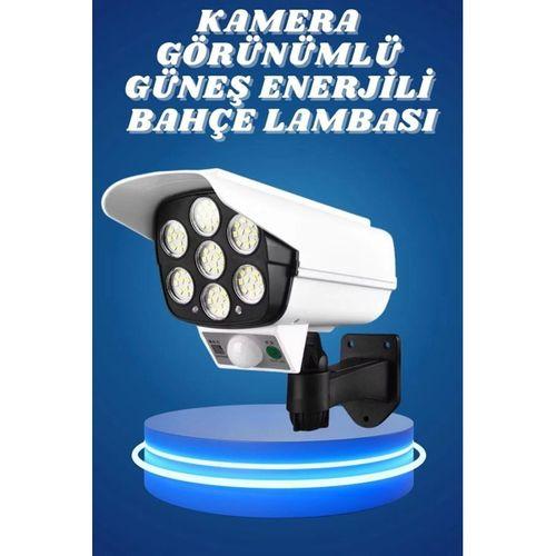 Bahçe Aydınlatması Hareket Sensörlü Led Aydınlatma Kamera Görünümlü