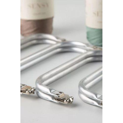 Gizli Metal Çanta Bursu – 18 cm - Metal Çanta Aparatı Çanta Aksesuarı