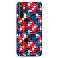 Geometrix 19 Oppo Realme 5 Pro Kılıf Silikon Kapak