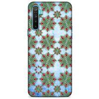 Oppo Realme 6i Kılıf Desenli Özel Seri Tüyler (24) Darbe Emici Kılıf