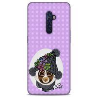 Animax Bereli Lemur Oppo Reno 2 Kılıf Desenli Silikon
