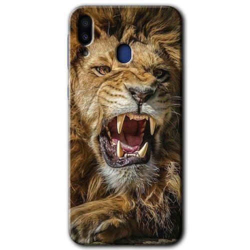 Galaxy M10s Kılıf HD Desen Baskılı Arka Kapak - Lion King + Kırılmaz Cam