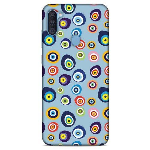 Nazarium (24) Desenli Silikon Kapak Samsung Galaxy A11 Kılıf
