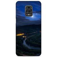 Lopard Xiaomi Redmi Note 9 Pro Uyumlu Kılıf Gece'S (50) Shockproof Kılıf Şehir Işıkları