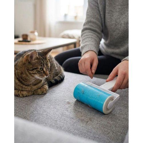 Yıkanabilir Pet Tüy Toplama Atı Kıyafet Koltuk Araba İçi Temizlik Rulosu