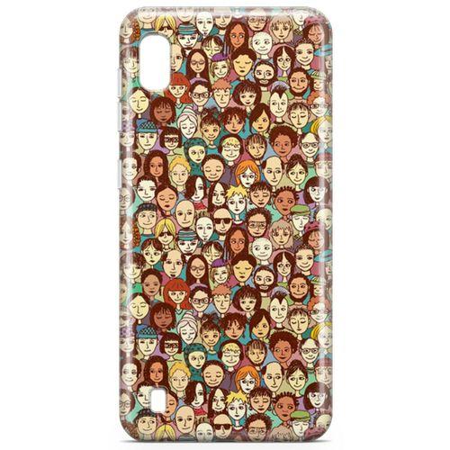 Samsung Galaxy A10 Kılıf Binbir Surat Arka Kapak Koruma Desenli Full Koruyucu