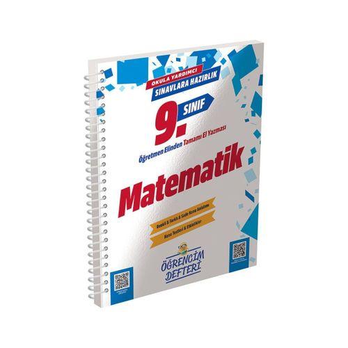 9.Sınıf Matematik Öğrencim Defteri Murat Eğitim Yayınları