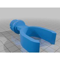 GeekVape Max100 Mod Hızlı Klips Tutucu Araç Top Başlık Montaj 3D Baskı (Bu ürün Sadece Plastik parçadır - Almadan Önce Soru Sorabilirsiniz)