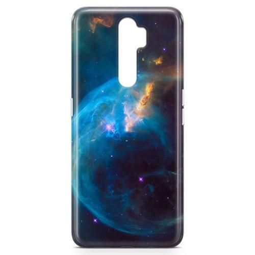 Oppo A9 2020 Kılıf Nasa Galaxy Arka Kapak Koruma Desenli Full Koruyucu