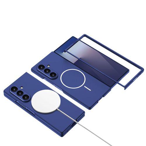 Galaxy Z Fold 7 Kılıf Wireless Şarj Özellikli Zore Kıpta M-safe Kapak