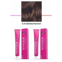 2 li Set Premium 6.35 Çikolata Karamel - Kalıcı Krem Saç Boyası 2 X 50 g Tüp