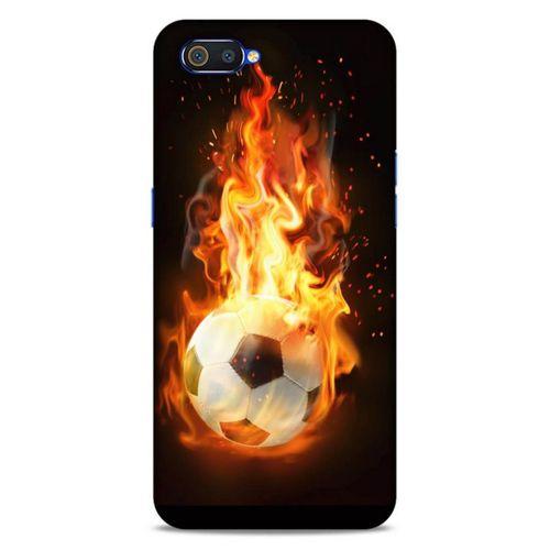 Lopard Oppo Realme C2 Uyumlu Kılıf FireX (36) Glitter Kılıf Futbol Topu